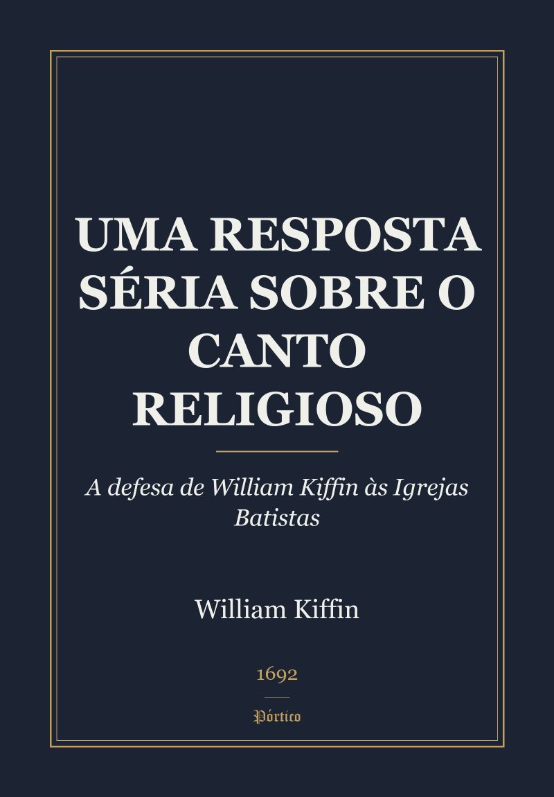 Capa de Uma Resposta Séria sobre o Canto Religioso