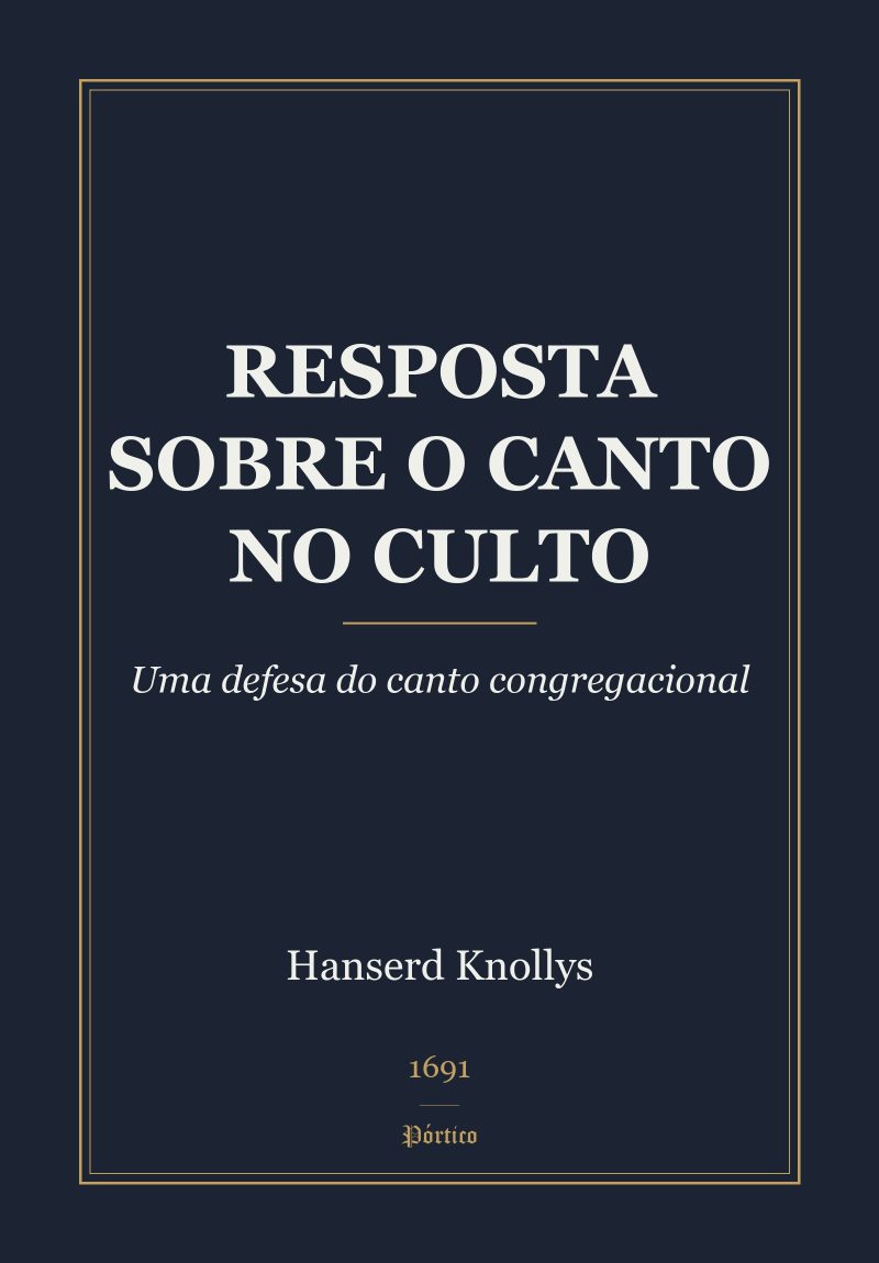 Capa de Resposta sobre o Canto no Culto