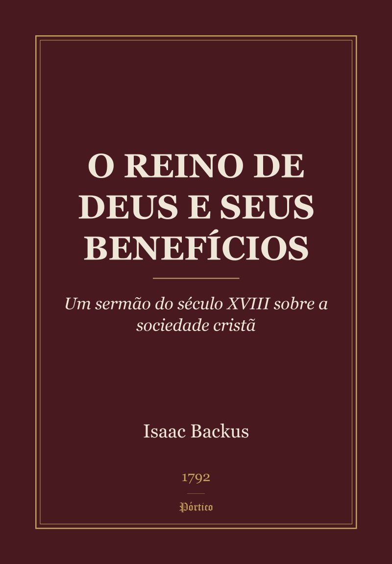 Capa de O Reino de Deus e Seus Benefícios