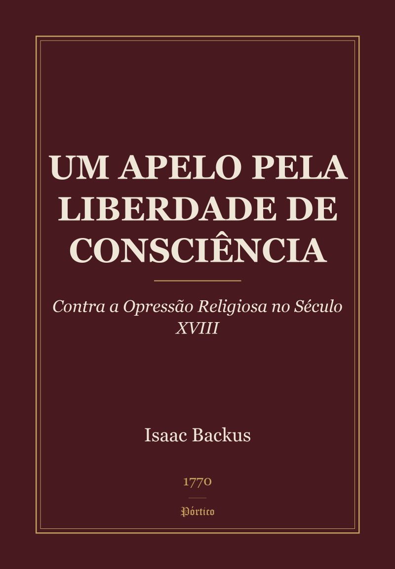 Capa de Um Apelo pela Liberdade de Consciência