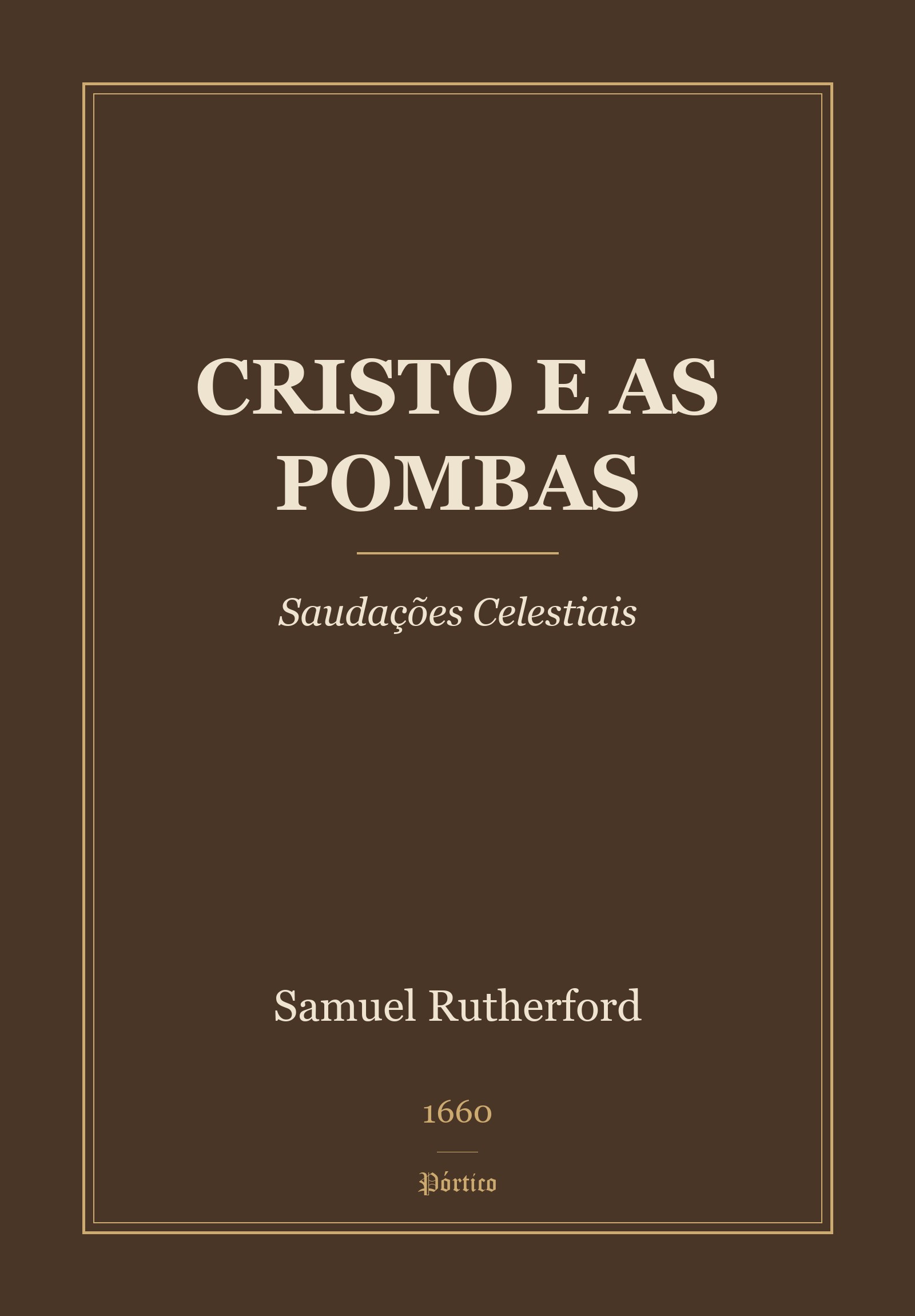 Capa de Cristo e as Pombas