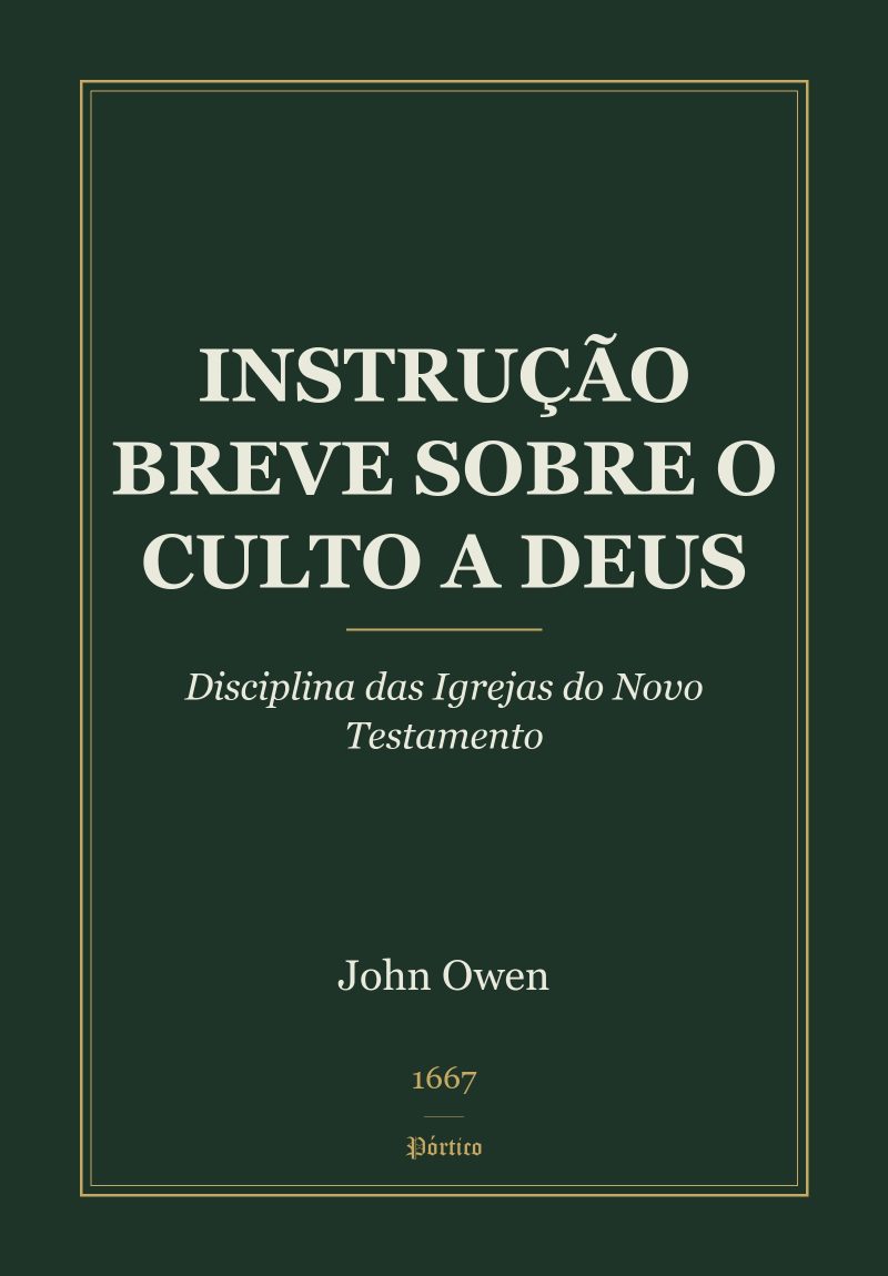 Capa de Instrução Breve sobre o Culto a Deus